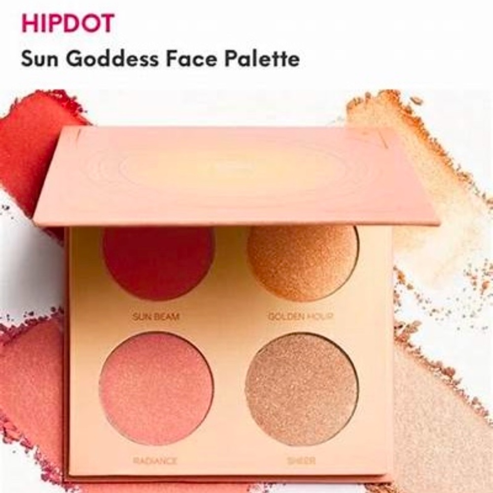 HIPDOT‎ Sun Goddess 4-Shade Face Palette NEW!
